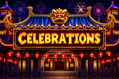 Celebrations Online Slot Logo