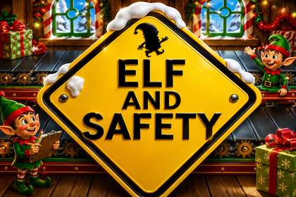 Elf and Safety Online Slot Logo