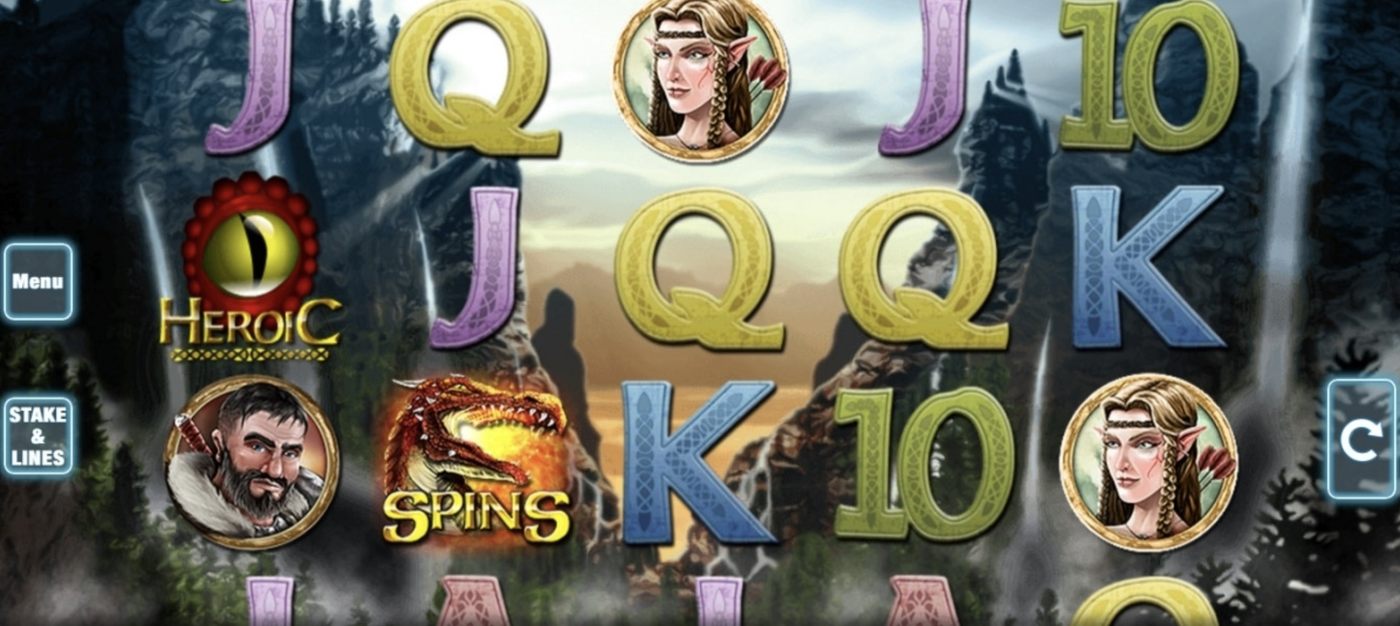 Heroic: image of main menu