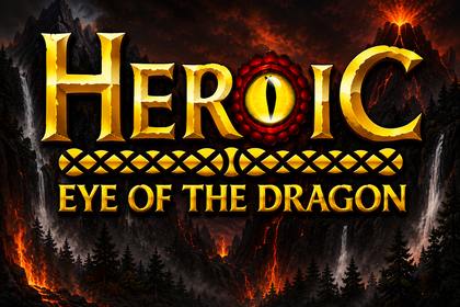 Heroic Online Slot Logo