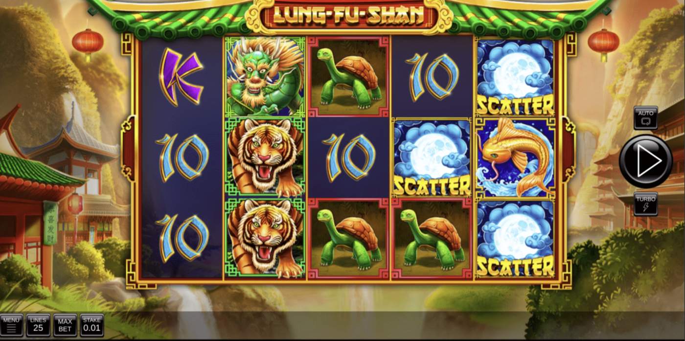 Lung-Fu Shan: image of main menu