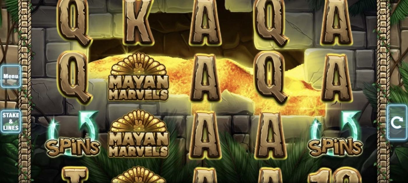 Mayan Marvels: image of main menu