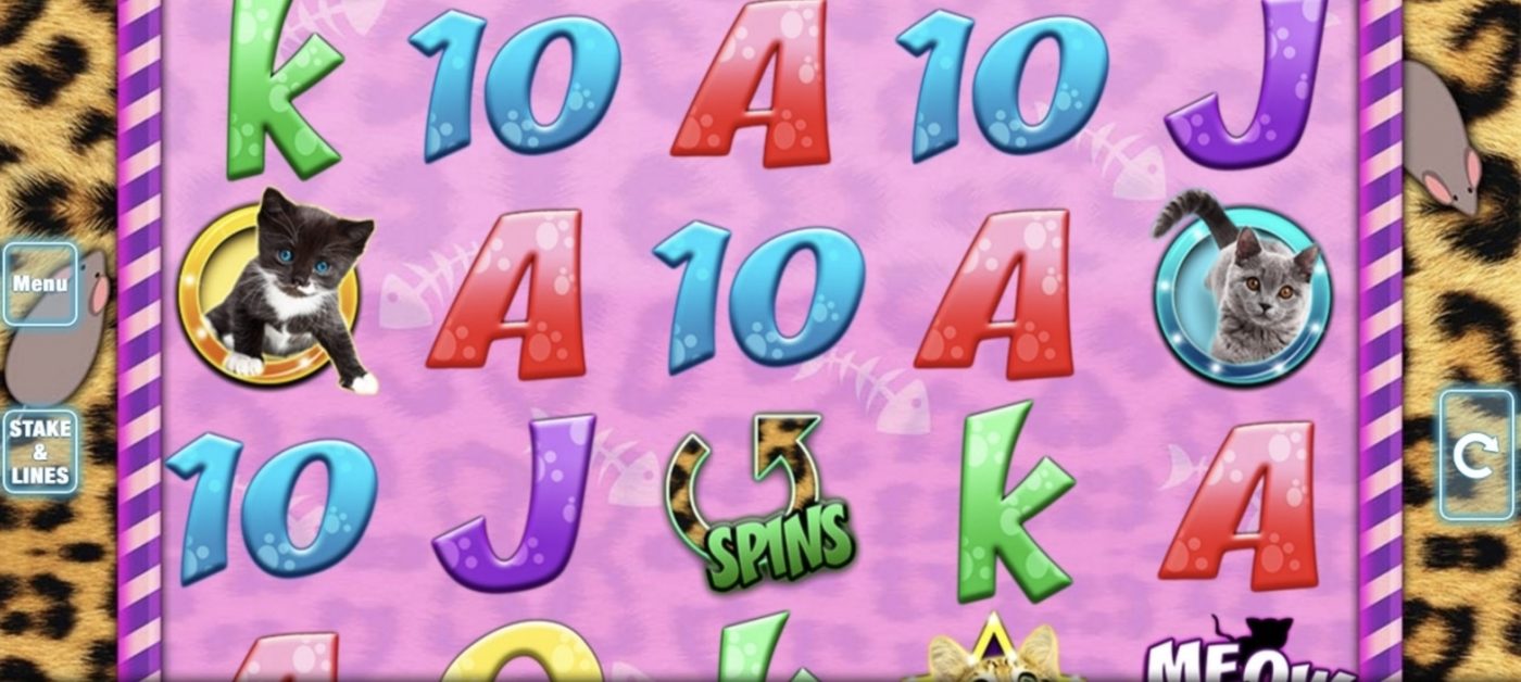 Meow Money: image of main menu