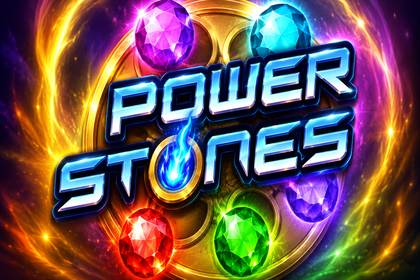 Power Stones Online Slot Logo