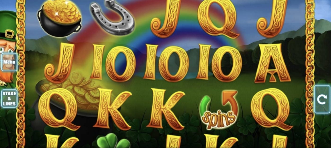 Shamrock'n Roll: image of main menu