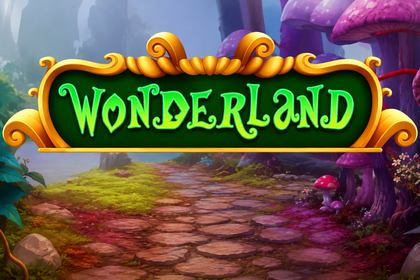 Wonderland Online Slot Logo