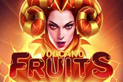 Volcano Fruits Online Slot Logo