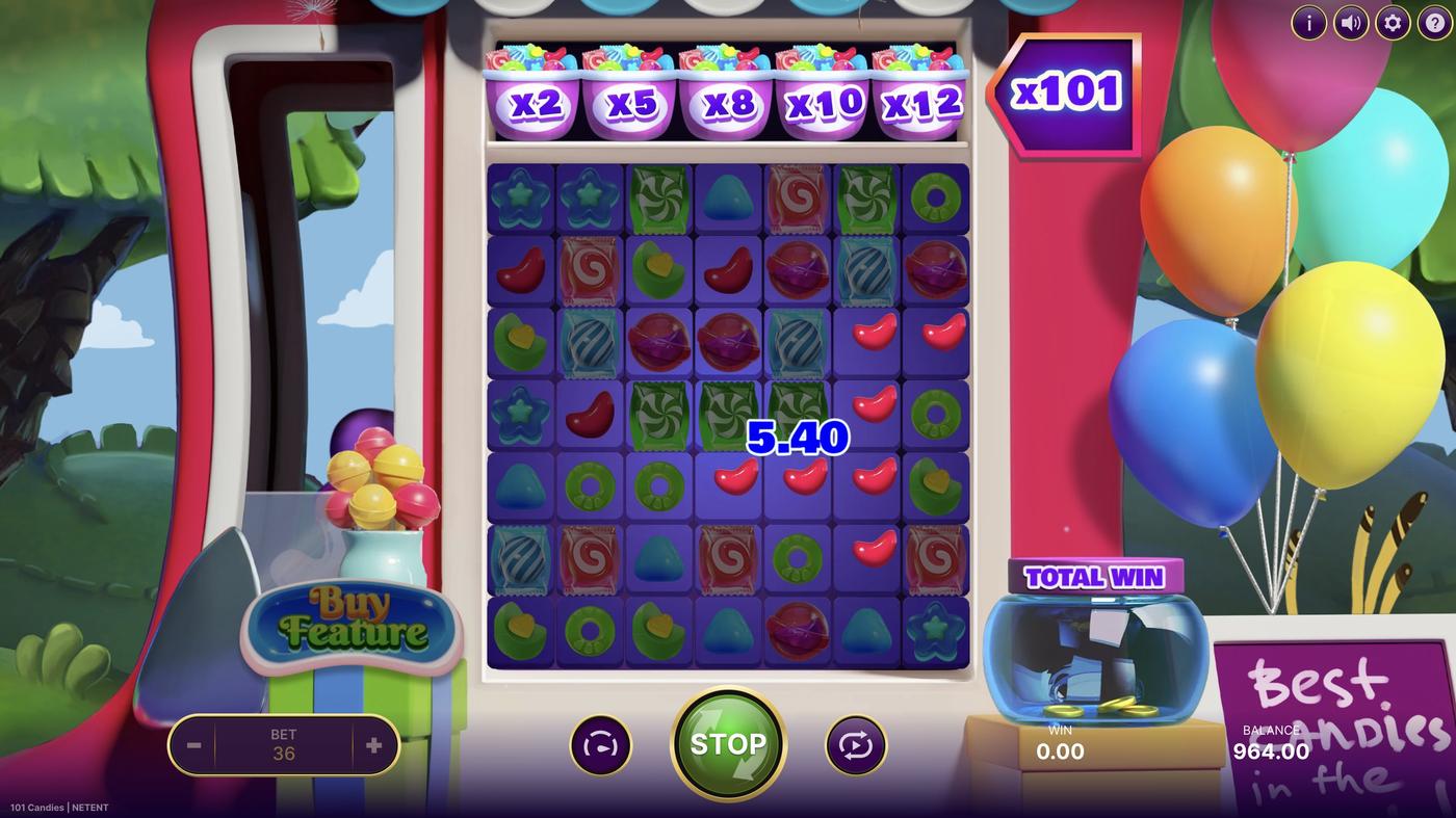 101 Candies: image of winning