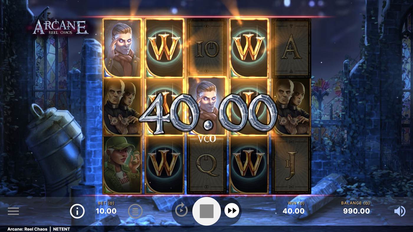 Arcane: Reel Chaos: image of winning