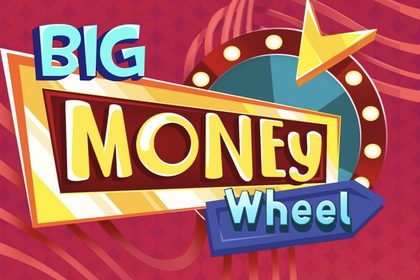 Big Money Wheel Online Slot Logo