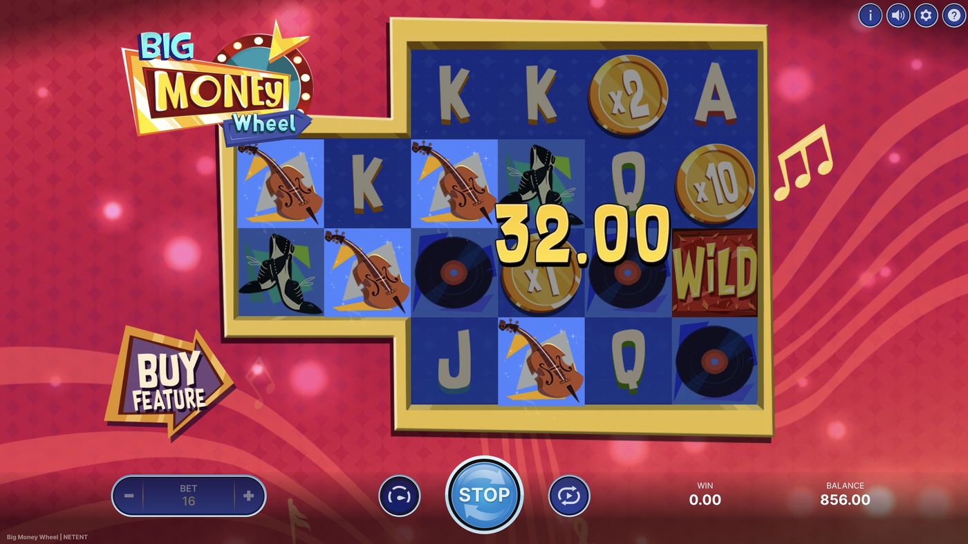 Big Money Wheel: image of winning