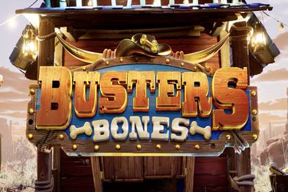 Buster’s Bones Online Slot Logo