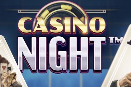 Casino Night Online Slot Logo