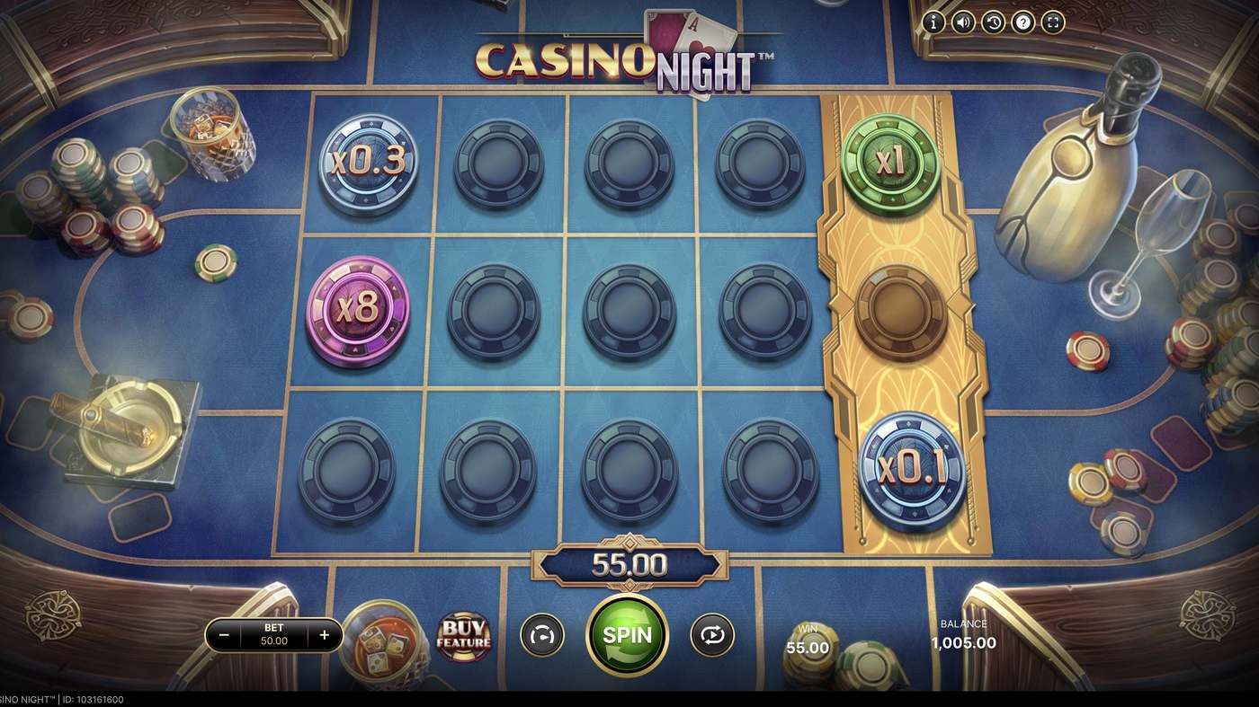 Casino Night: image of winning