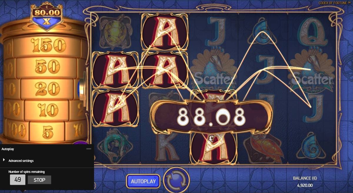 Codex of Fortune: image of winning