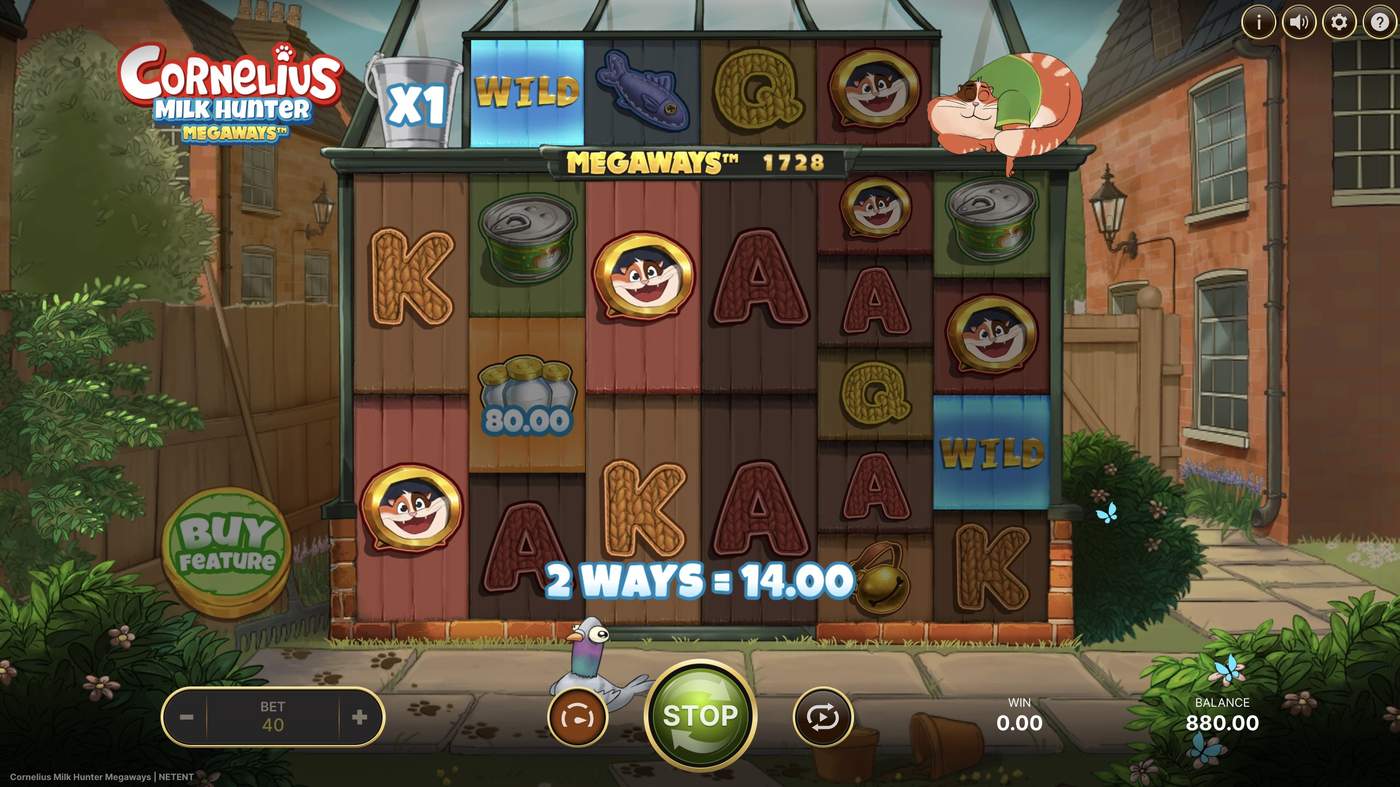 Cornelius Milk Hunter Megaways: image of winning