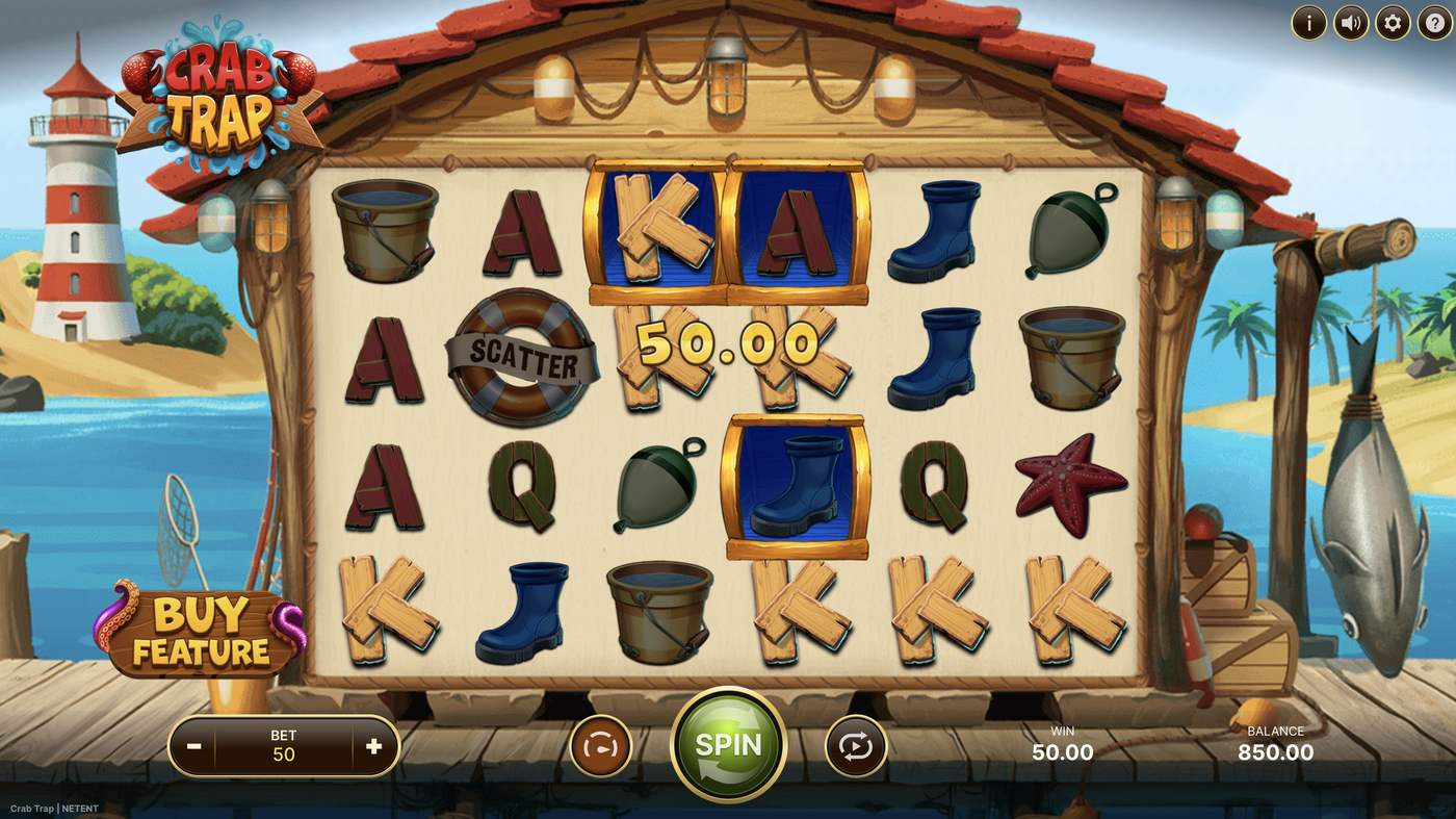 Crab Trap: image of winning