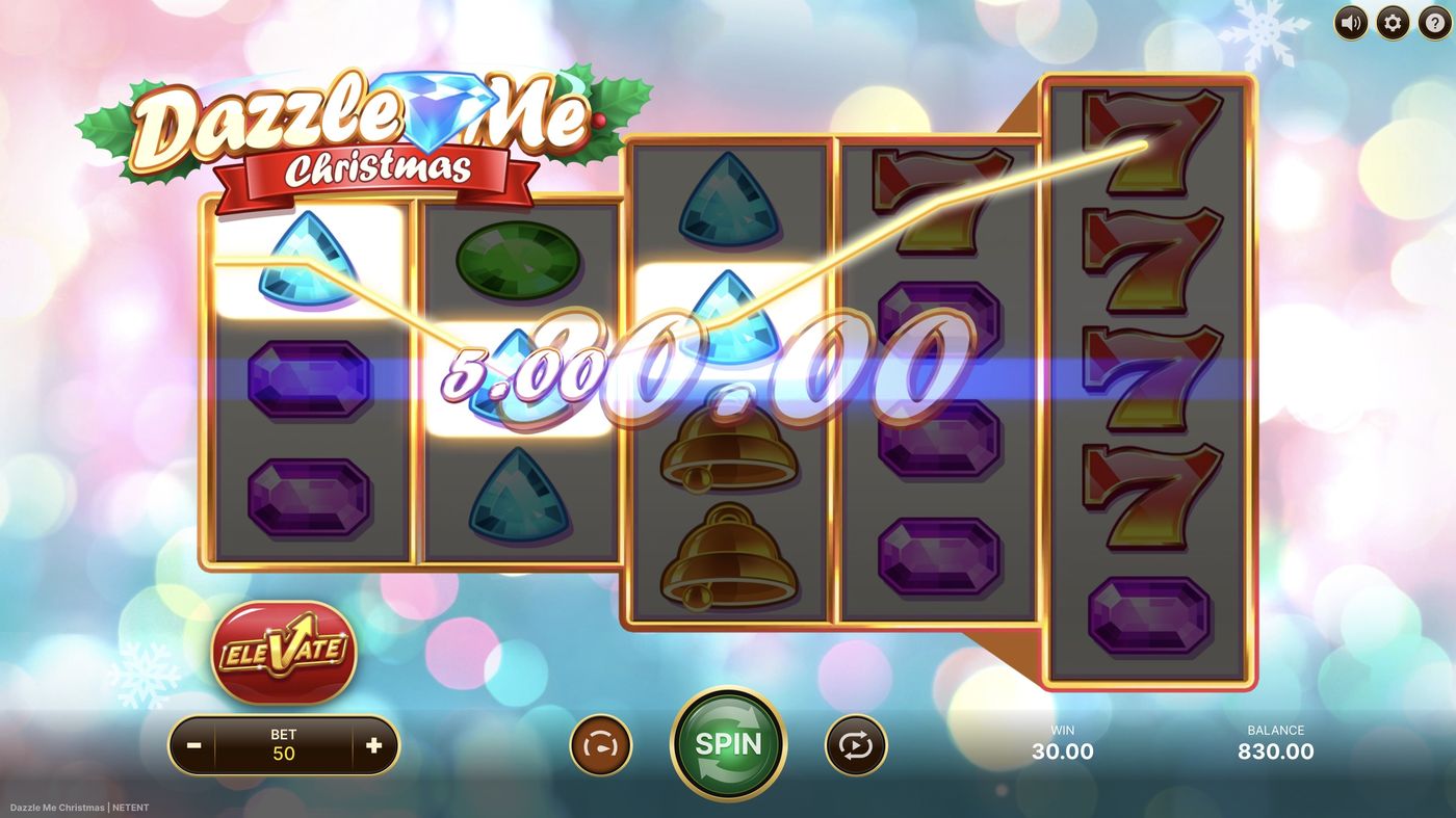 Dazzle Me Christmas: image of winning