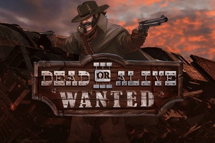 Dead or Alive 3: Wanted Online Slot Logo
