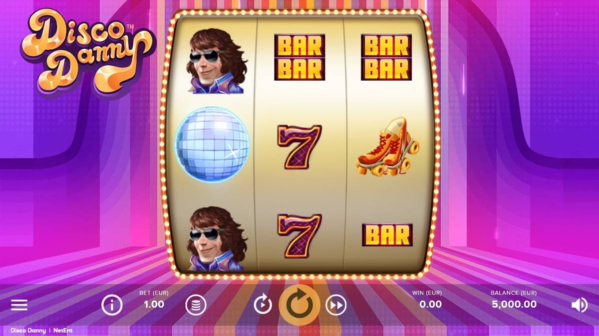 Disco Danny: image of main menu