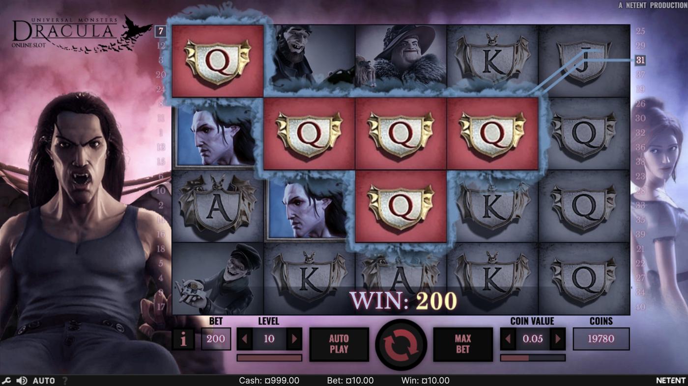 Dracula: image of winning