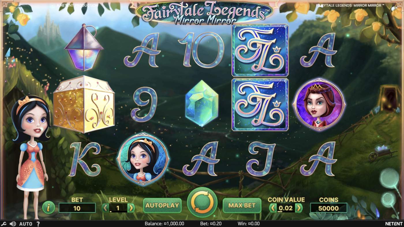 Fairytale Legends: Mirror Mirror: image of main menu
