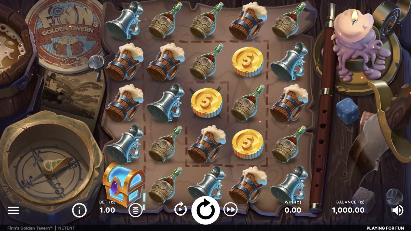 Finn's Golden Tavern: image of main menu