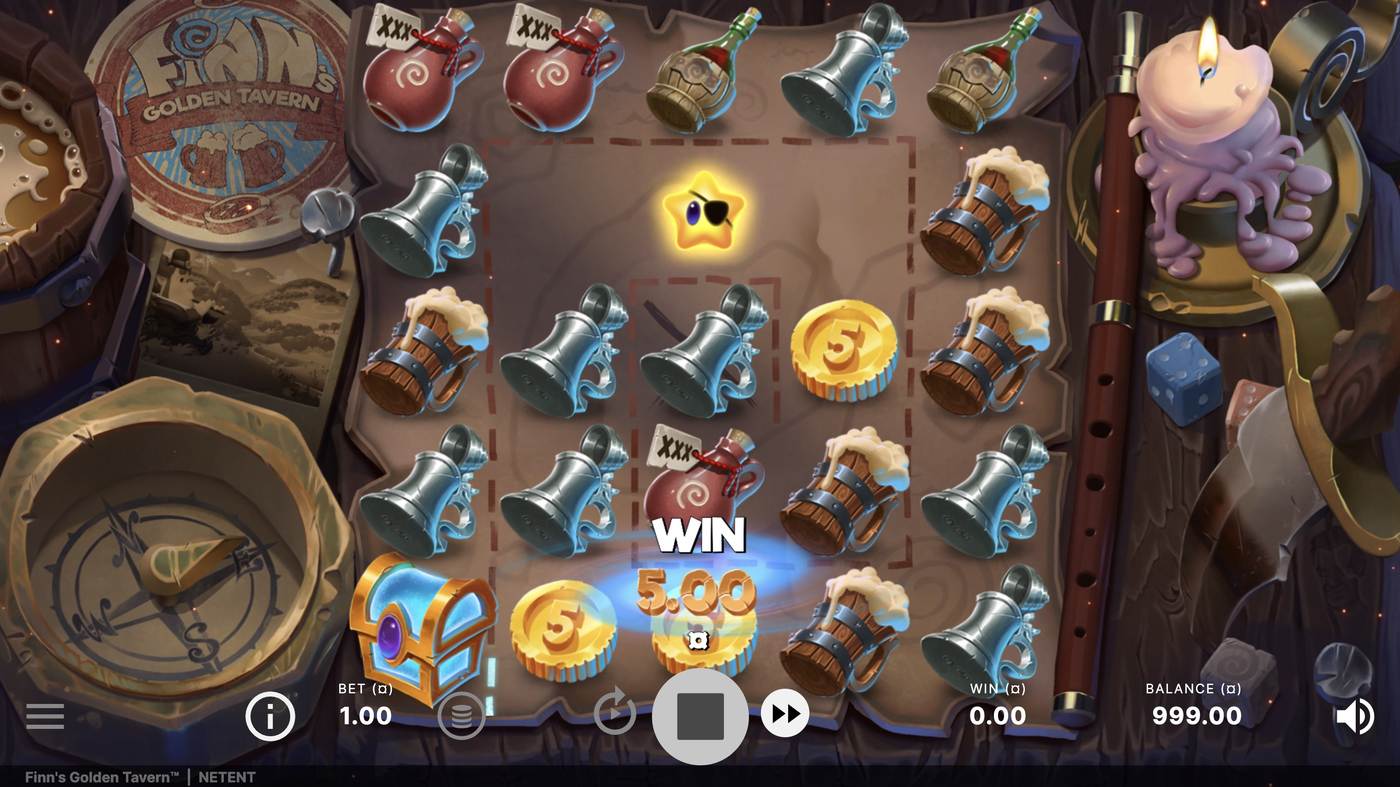 Finn's Golden Tavern: image of winning