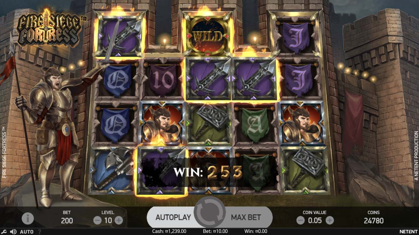 Fire Siege Fortress: image of winning