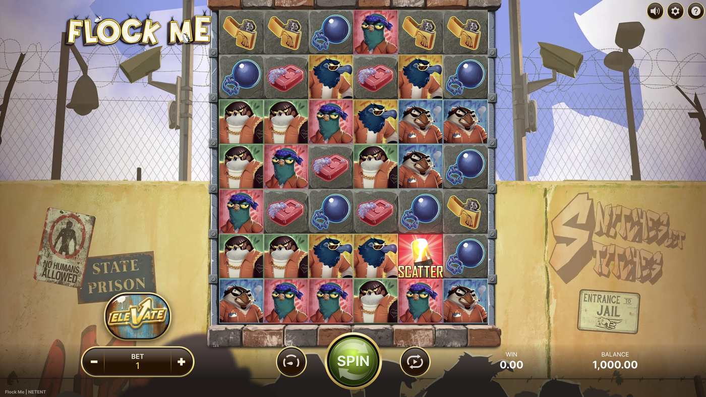Flock Me: image of main menu