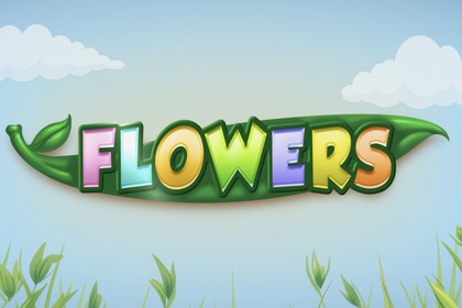 Flowers Online Slot Logo