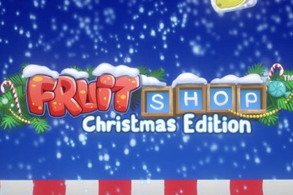 Fruit Shop Christmas Online Slot Logo