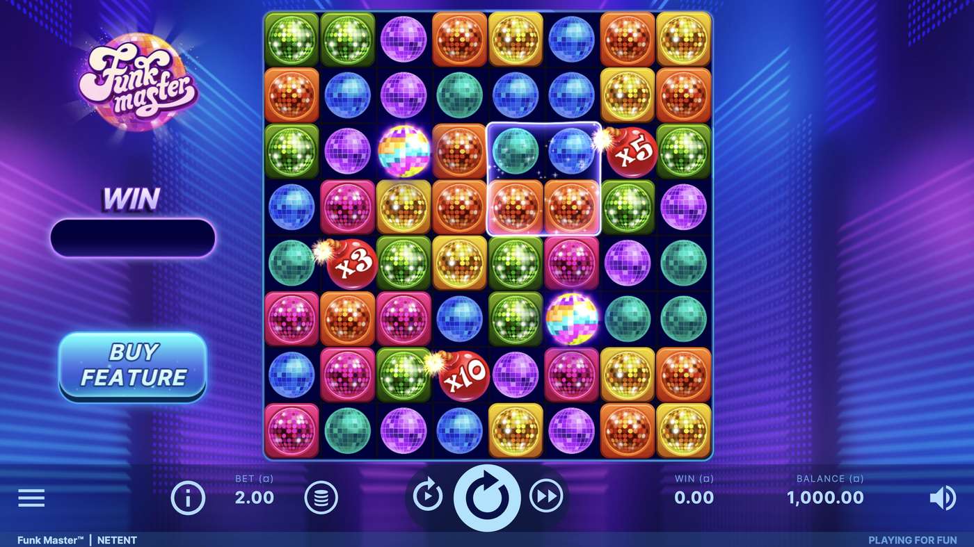 Funk Master: image of main menu
