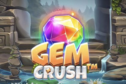 Gem Crush Online Slot Logo