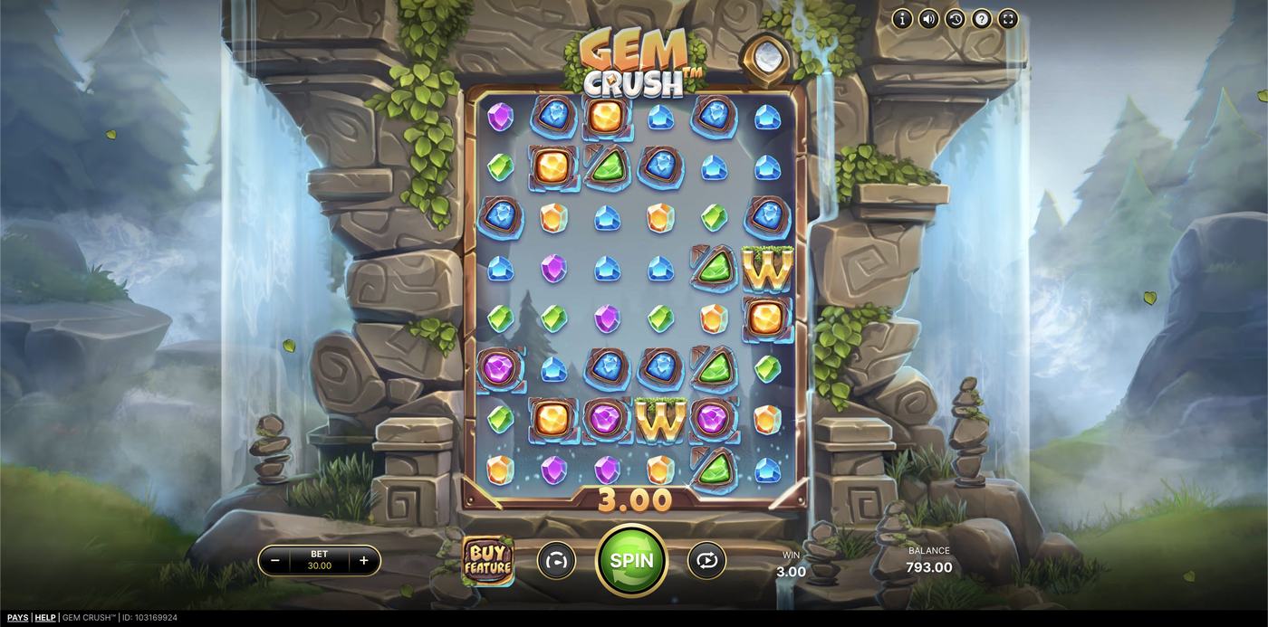 Gem Crush: image of winning