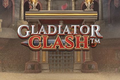 Gladiator Clash Online Slot Logo