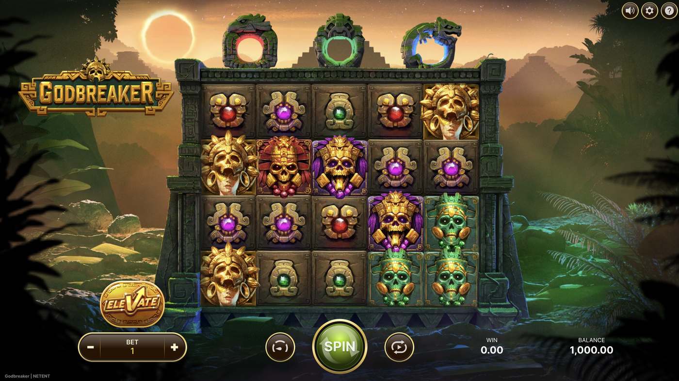 Godbreaker: image of main menu