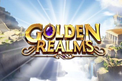 Golden Realms Online Slot Logo