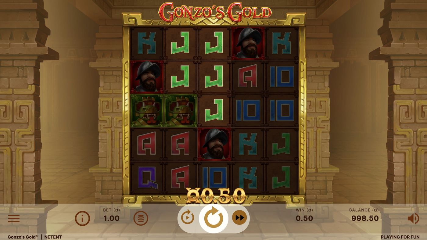 Gonzo's Gold: image of winning