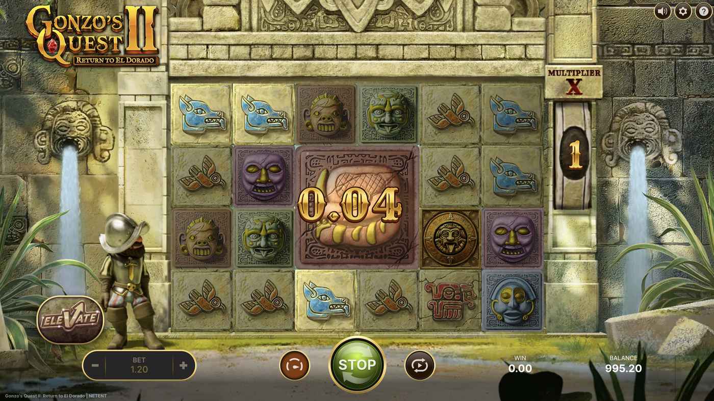 Gonzo's Quest II: Return to El Dorado: image of winning