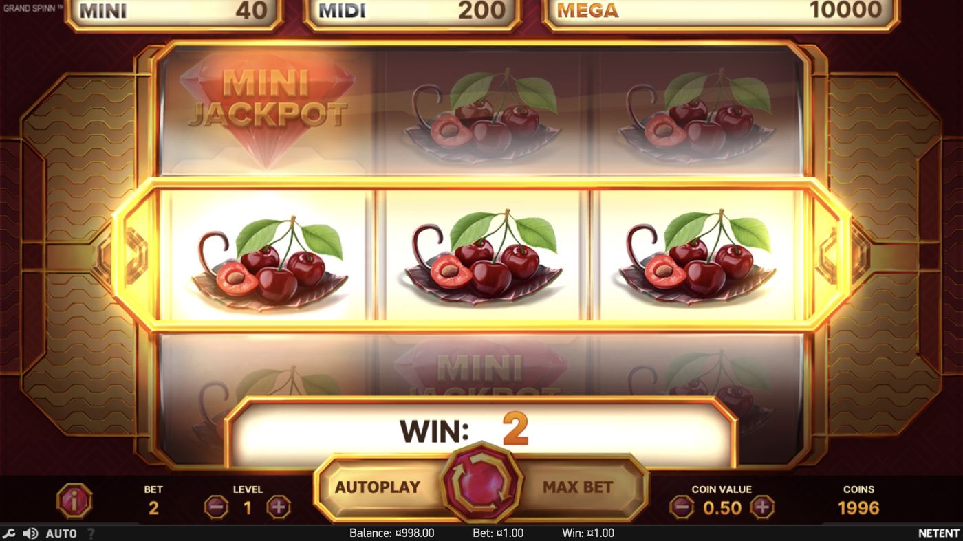 Grand Spinn: image of winning