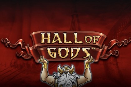 Hall of Gods Online Slot Logo