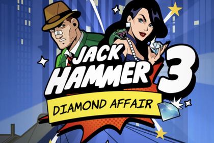 Jack Hammer 3: Diamond Affair Online Slot Logo