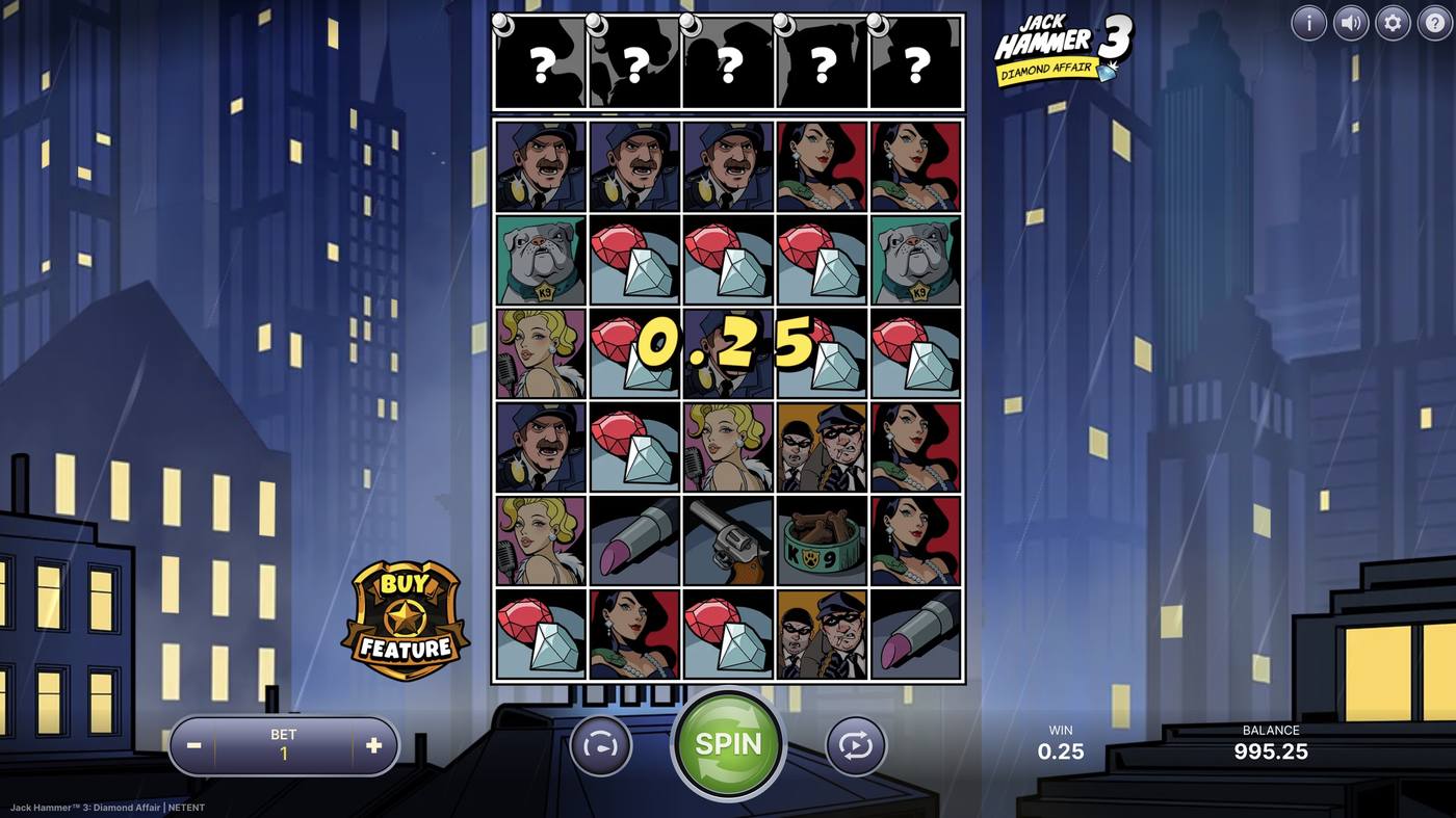 Jack Hammer 3: Diamond Affair: image of winning