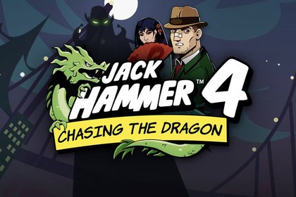 Jack Hammer 4: Chasing the Dragon Online Slot Logo