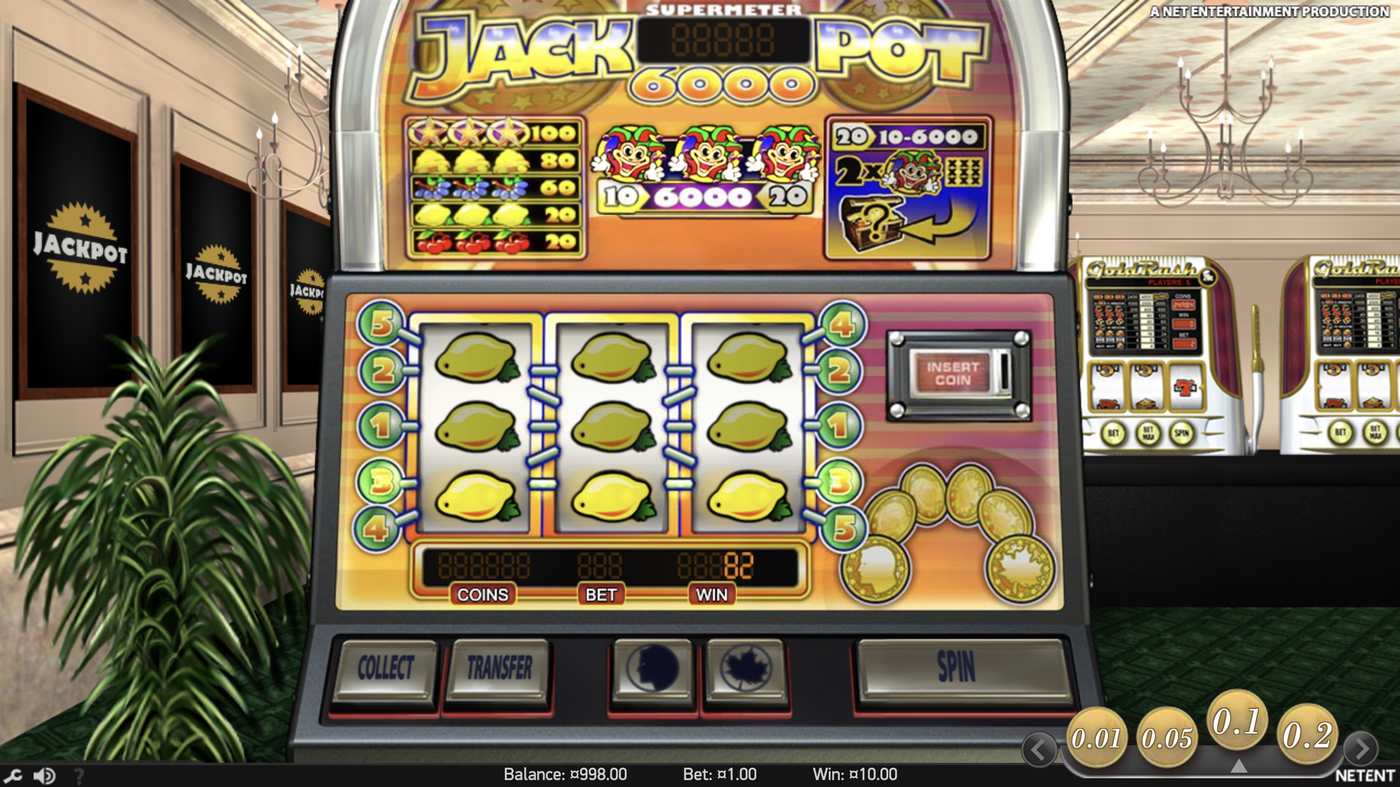 Jackpot 6000: image of winning