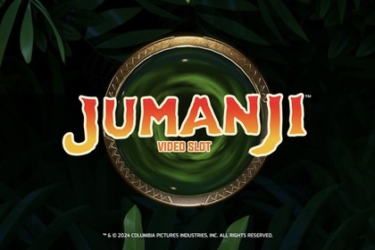 Jumanji Online Slot Logo