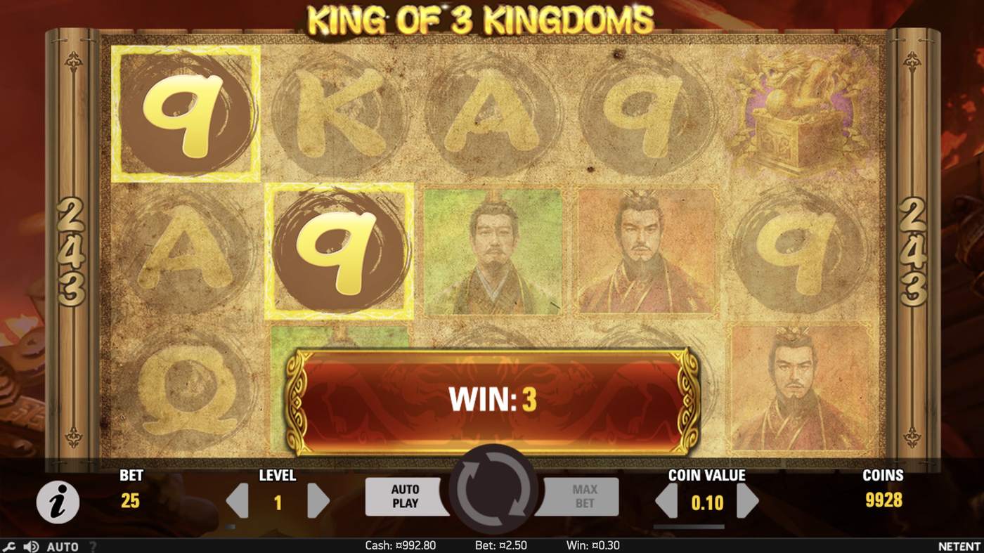 King of 3 Kingdoms: image of winning
