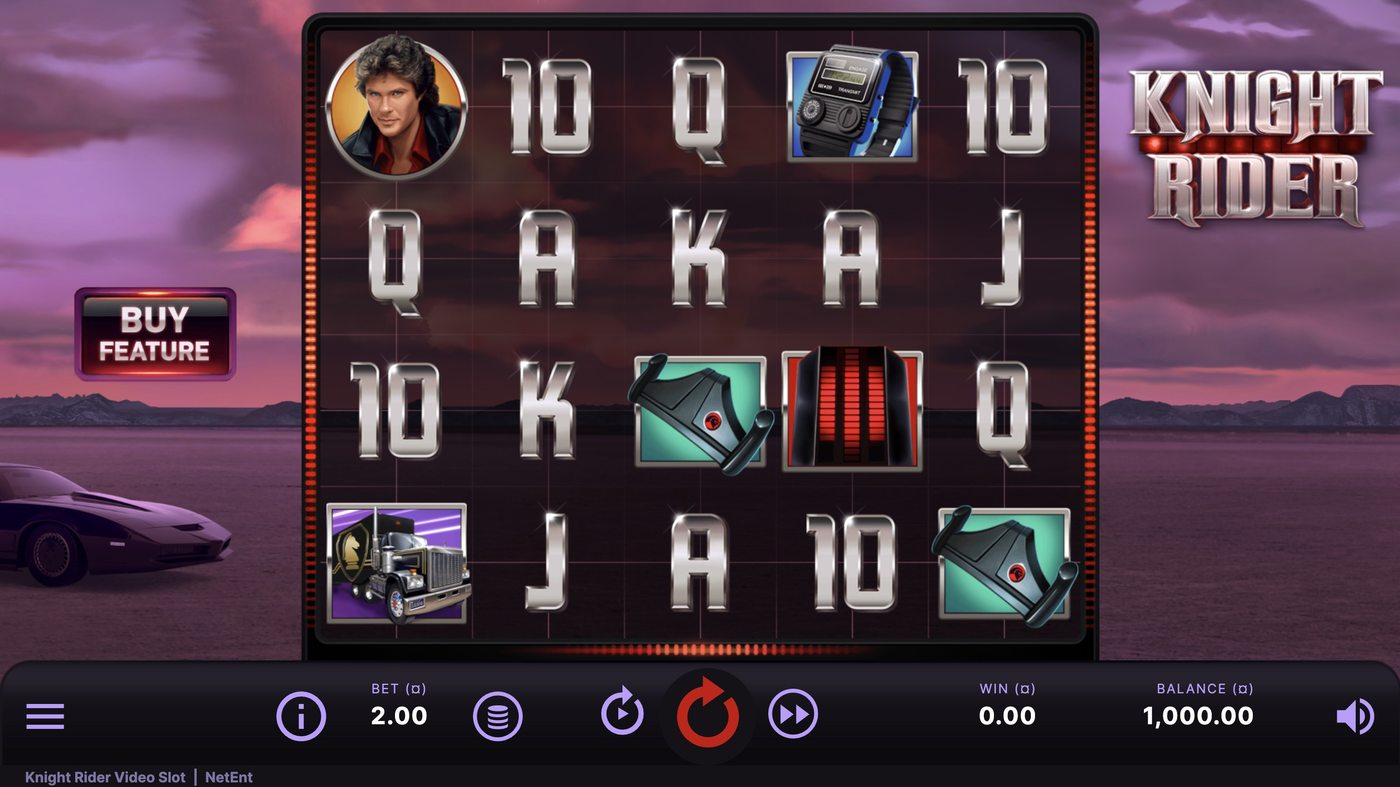 Knight Rider: image of main menu