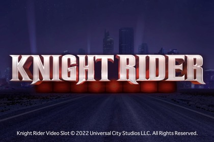 Knight Rider Online Slot Logo